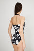 Shan Billy Knotted One-Piece Bandeau Swimsuit